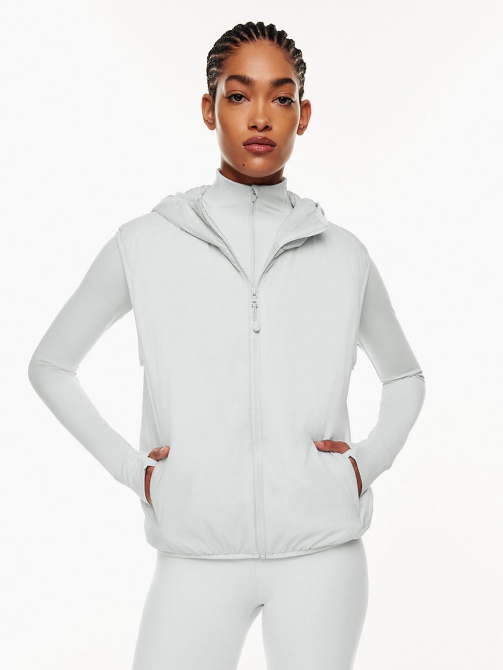 TNA Women’s Hooded Puffer Vest